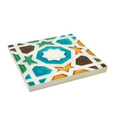 Spanish-Moorish Azulejo 14x14cm