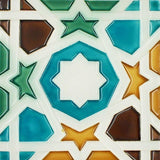 Spanish-Moorish Azulejo 14x14cm