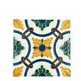 Spanish-Moorish Azulejo 14x14cm