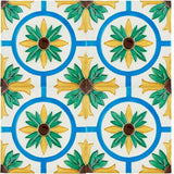 Spanish-Moorish Azulejo 14x14cm