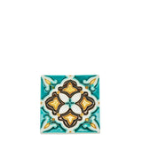 Spanish-Moorish Azulejo 8.5x8.5 cm