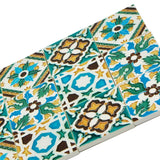 Spanish-Moorish Azulejo 8.5x8.5 cm