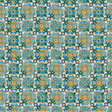 Spanish-Moorish Azulejo 8.5x8.5 cm