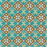 Spanish-Moorish Azulejo 8.5x8.5 cm