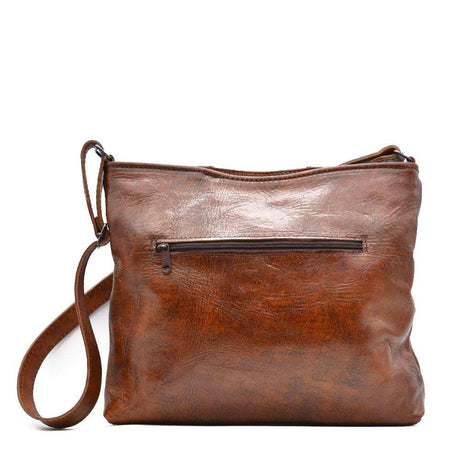 Besace en tissu du Minho I Produit de l'artisanat du Portugal Sac besace en cuir marron