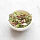 Tube de betteraves déshydratées et amandes grillées