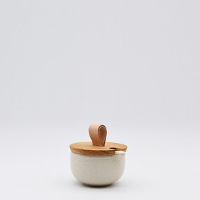 Boite à ustensiles de cuisine en grès Fattoria Boite de cuisine en grès "Pacifica“ - Beige