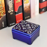 Boite en céramique avec couvercle Azulejo I Fabrication artisanale #DRAFT Boite en céramique "Azulejo"