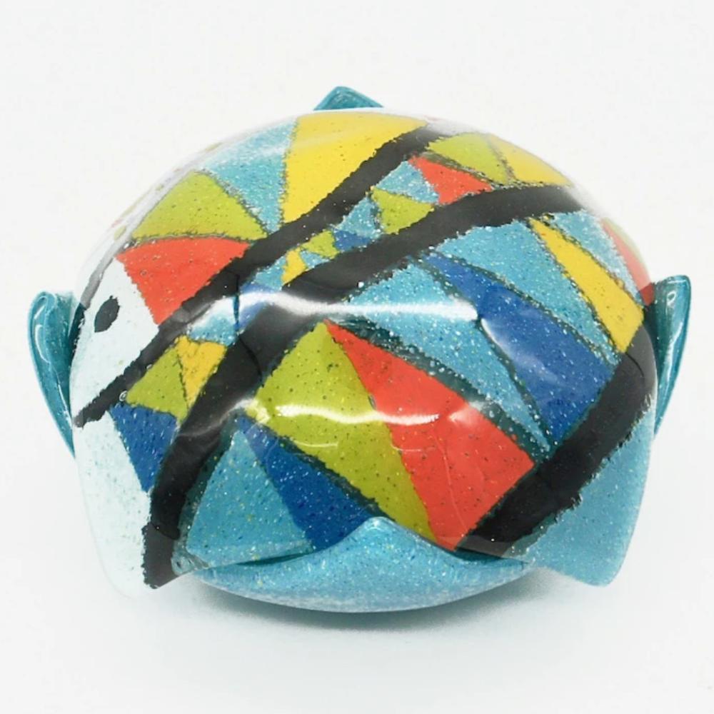 Boite en verre fusionné "Sardinha"