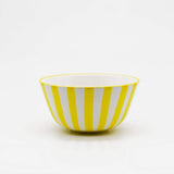 Bol en céramique portugaise  I Vente en ligne Bol "Costa Nova Mar" - 13 cm Jaune