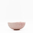 Bol en céramique rose I Motifs dentelles portugaises Bol "Carimbada" rose - 16 cm