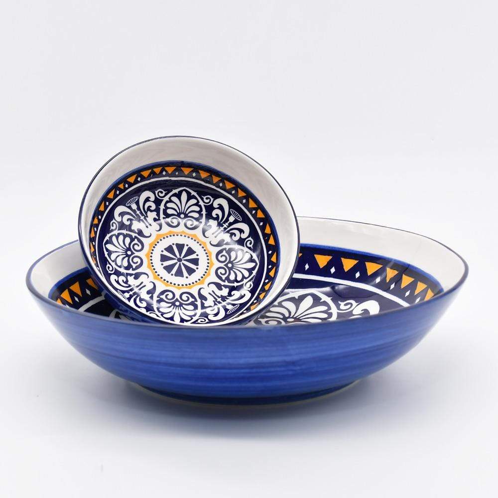 Bol en céramique traditionnel du Portugal 13cm Bol en céramique "Tradicional" - 13 cm