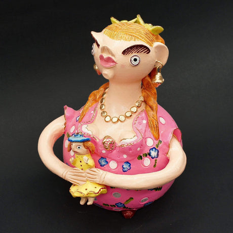 Boneca Barriguda I Statuette by Prazeres Côta - 20cm