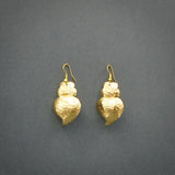 Heart of Viana I Brass earrings