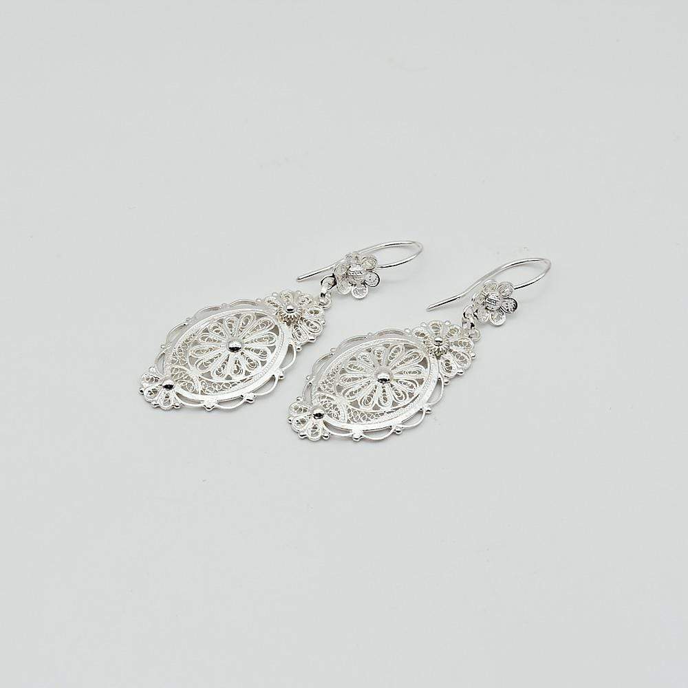 Filigree earrings - 5cm