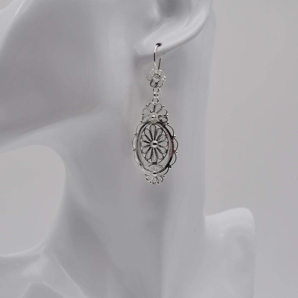 Filigree earrings - 5cm