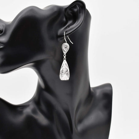 Filigree earrings