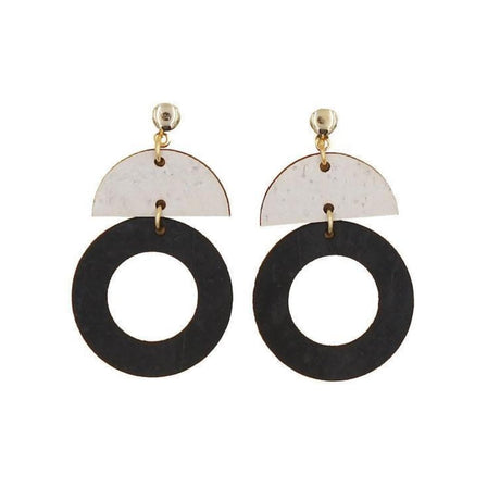 "Lua" cork earrings