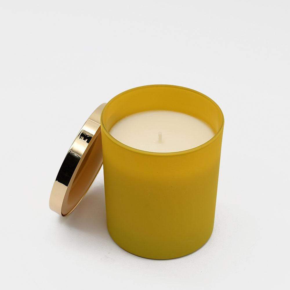 Bougie parfumée "Matin ensoleillé" I Bougie portugaise Bougie parfumée "jaune"