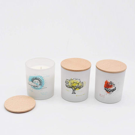 Bougie parfumée "Rosée du matin" I Bougie portugaise Bougie parfumée