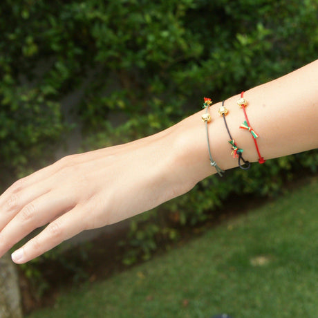 Conta de Viana I Bracelet en argent doré