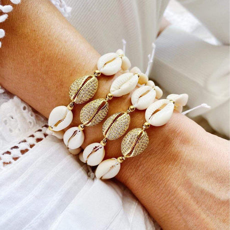 Bracelet de coquillages I Bijoux portugais Bracelet de coquillages