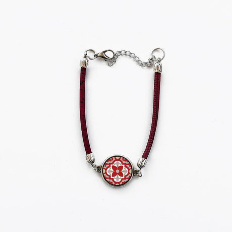 Bracelet en liège "Azulejos"