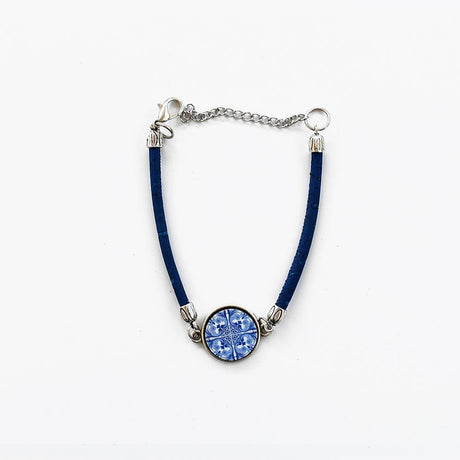 Bracelet en liège "Azulejos"