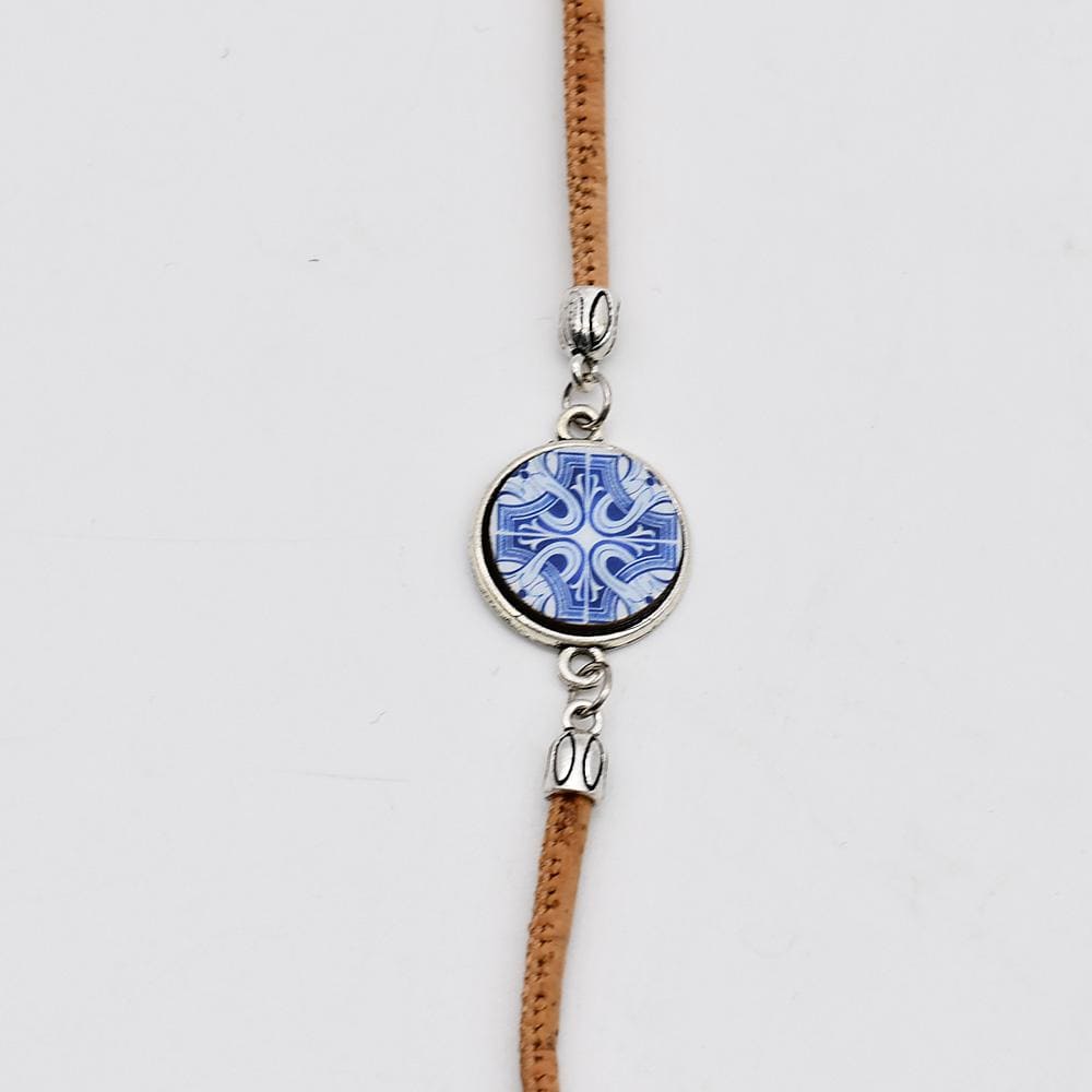 Bracelet fantaisie Azulejos I Bijoux fantaisie portugais Bracelet fantaisie "Azulejos" - Naturel