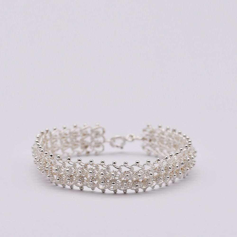 Bracelet traditionnel portugais en argent Á Portuguesa I Bracelet en argent