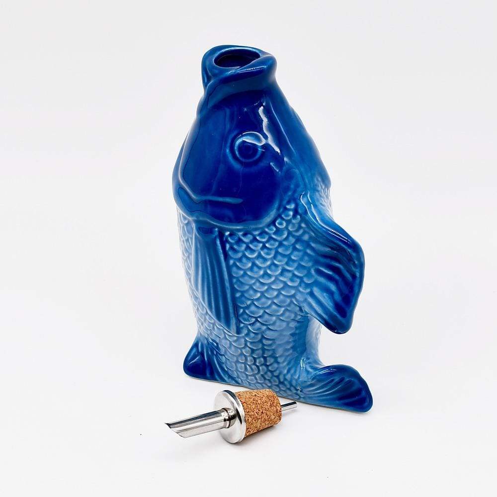 Carafe vase céramique poisson vintage Carafe vase céramique poisson vintage
