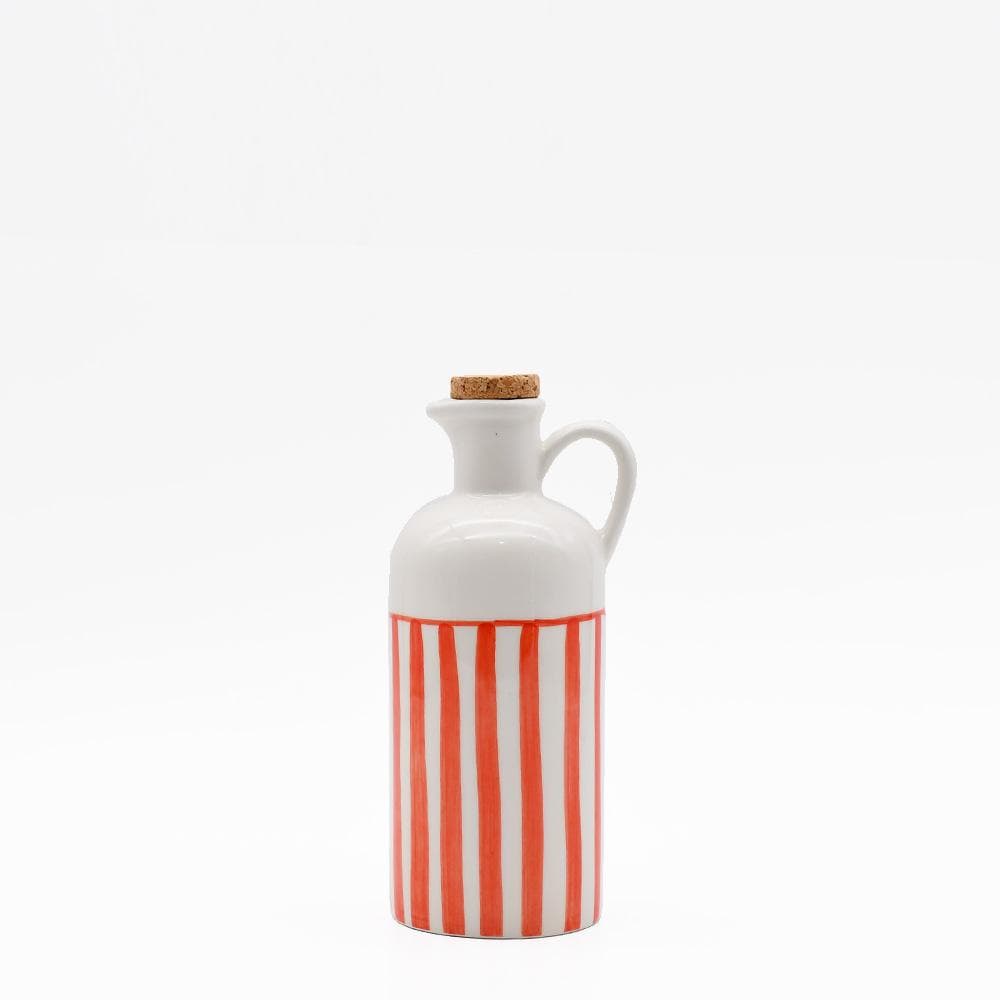 Carafe avec bouchon en liège I Vente en ligne Carafe à bouchon "Costa Nova Mar" 18cm - Rouge 18cm