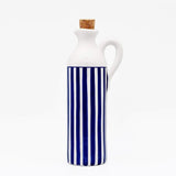 Carafe avec bouchon en liège I Vente en ligne Carafe à bouchon "Costa Nova Mar" 25cm - Bleue 25cm