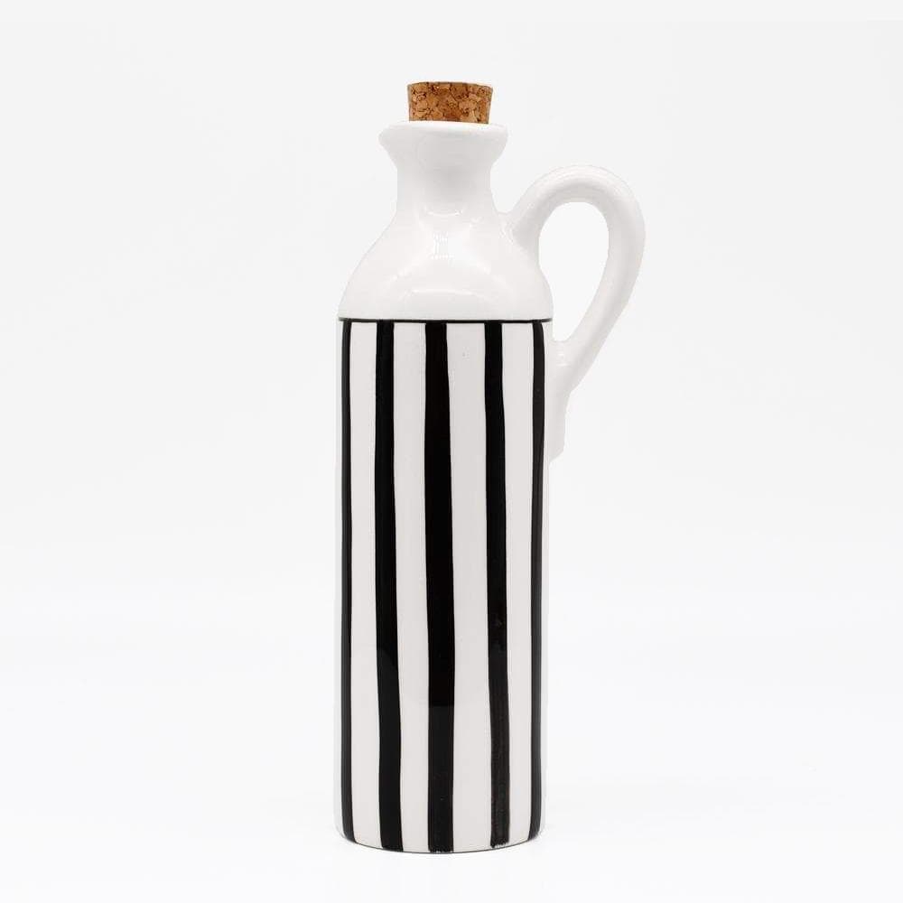 Carafe avec bouchon en liège I Vente en ligne Carafe à bouchon "Costa Nova Mar" 25cm - Noire 25cm