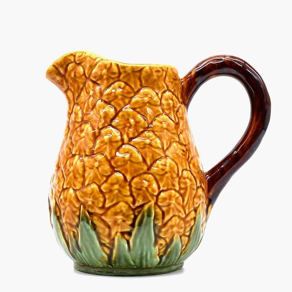 Carafe en céramique en forme d'ananas Carafe en céramique "Abacaxi"