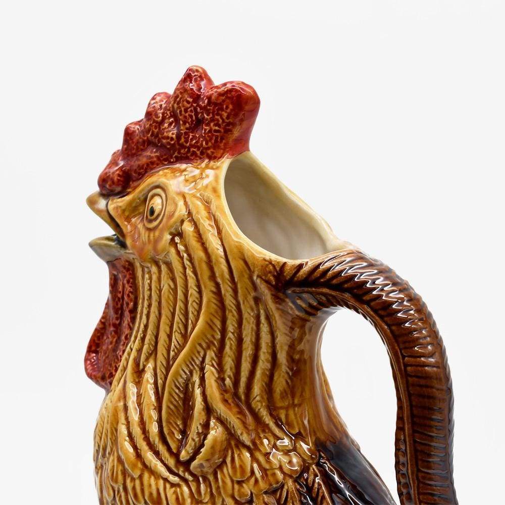 Carafe en céramique en forme de Coq