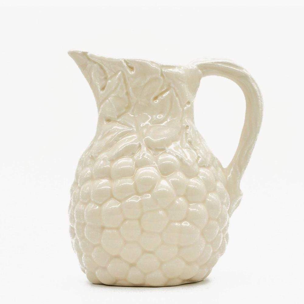 Carafe en céramique en forme de grappe de raisin Carafe en céramique "Uvas" - Blanche