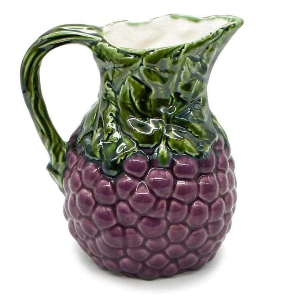 Carafe en céramique en forme de grappe de raisin Carafe en céramique "Uvas" - Mauve