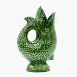 Carafe en céramique en forme de Poisson - Verte