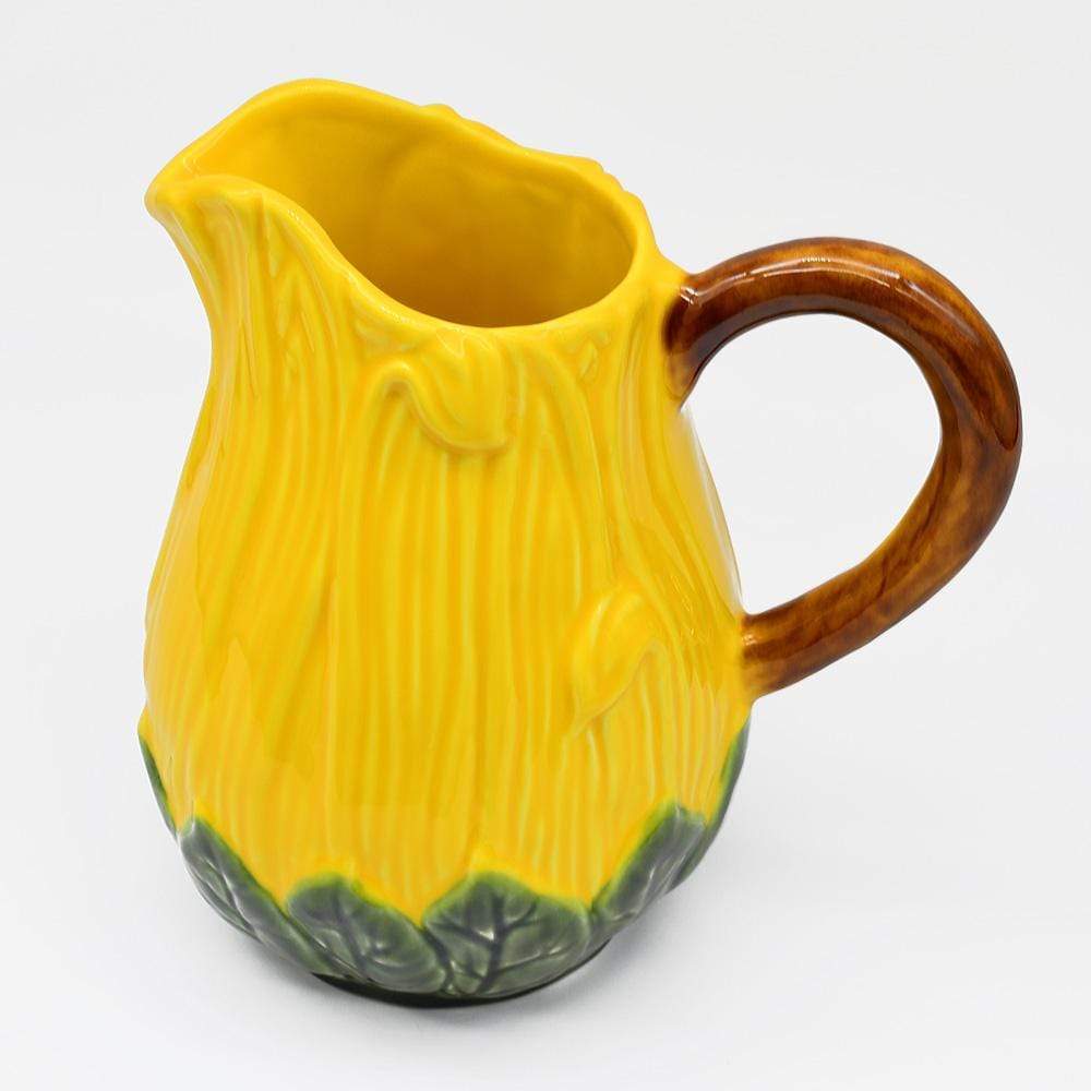 Carafe en céramique en forme de Tournesol
