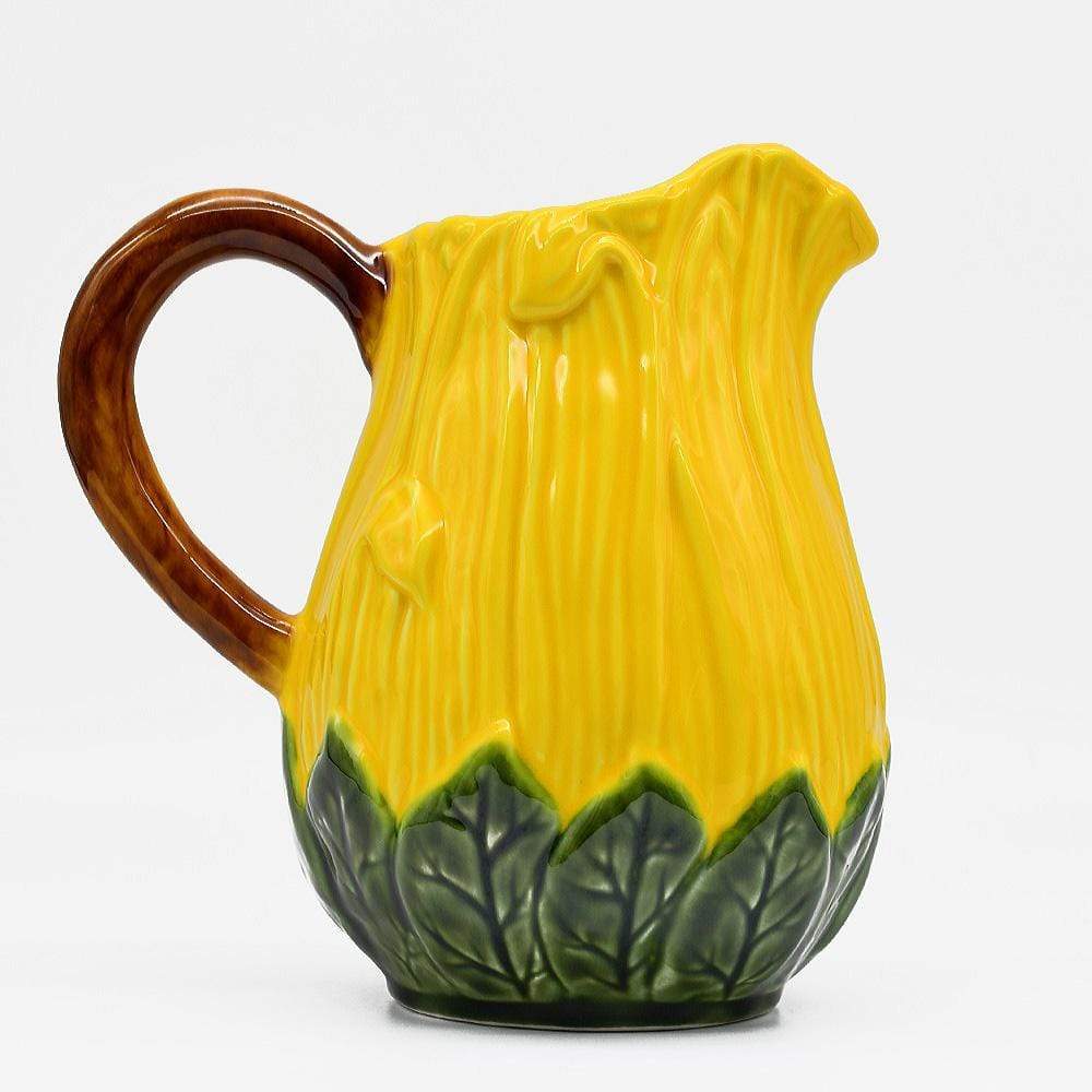 Carafe en céramique en forme de Tournesol