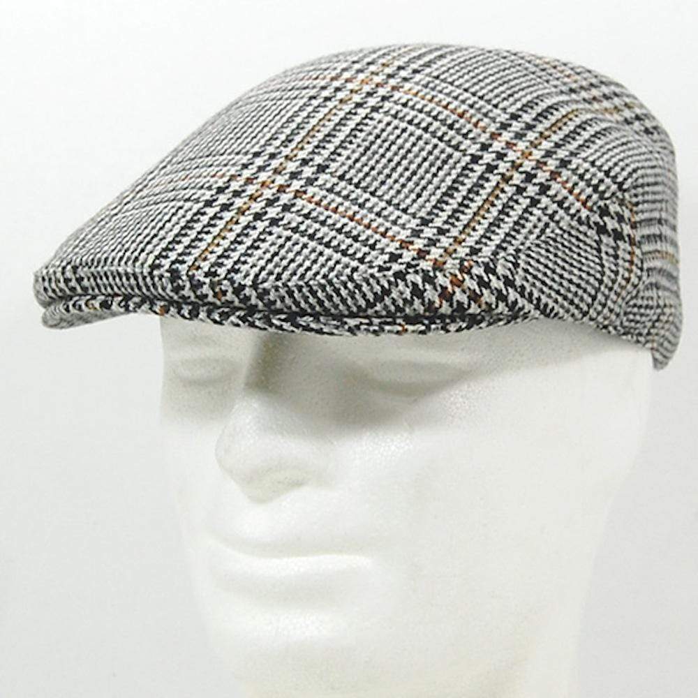 Casquette portugaise en laine en Tweed Gris I Casquette pour homme Casquette portugaise en laine Tweed gris