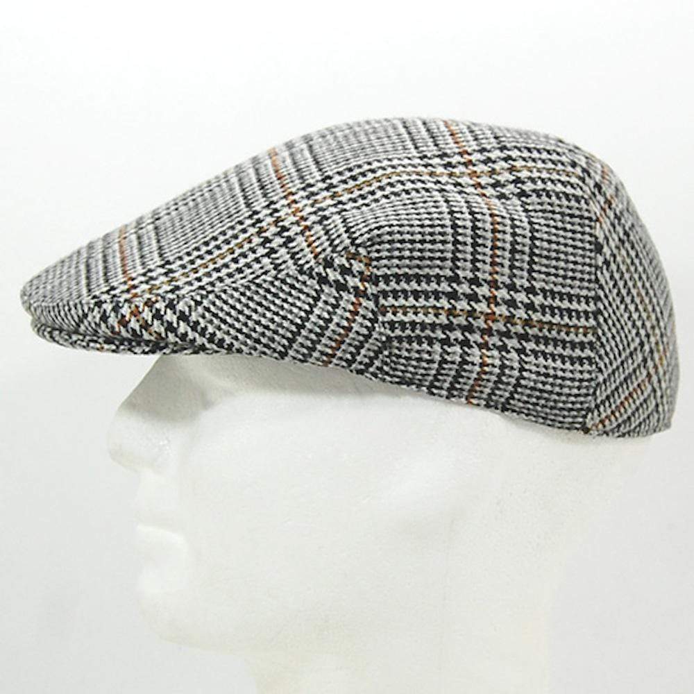 Casquette portugaise en laine en Tweed Gris I Casquette pour homme Casquette portugaise en laine Tweed gris