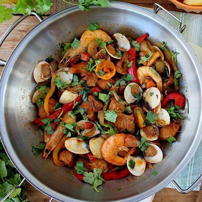 Cataplana en inox 5/6 couverts