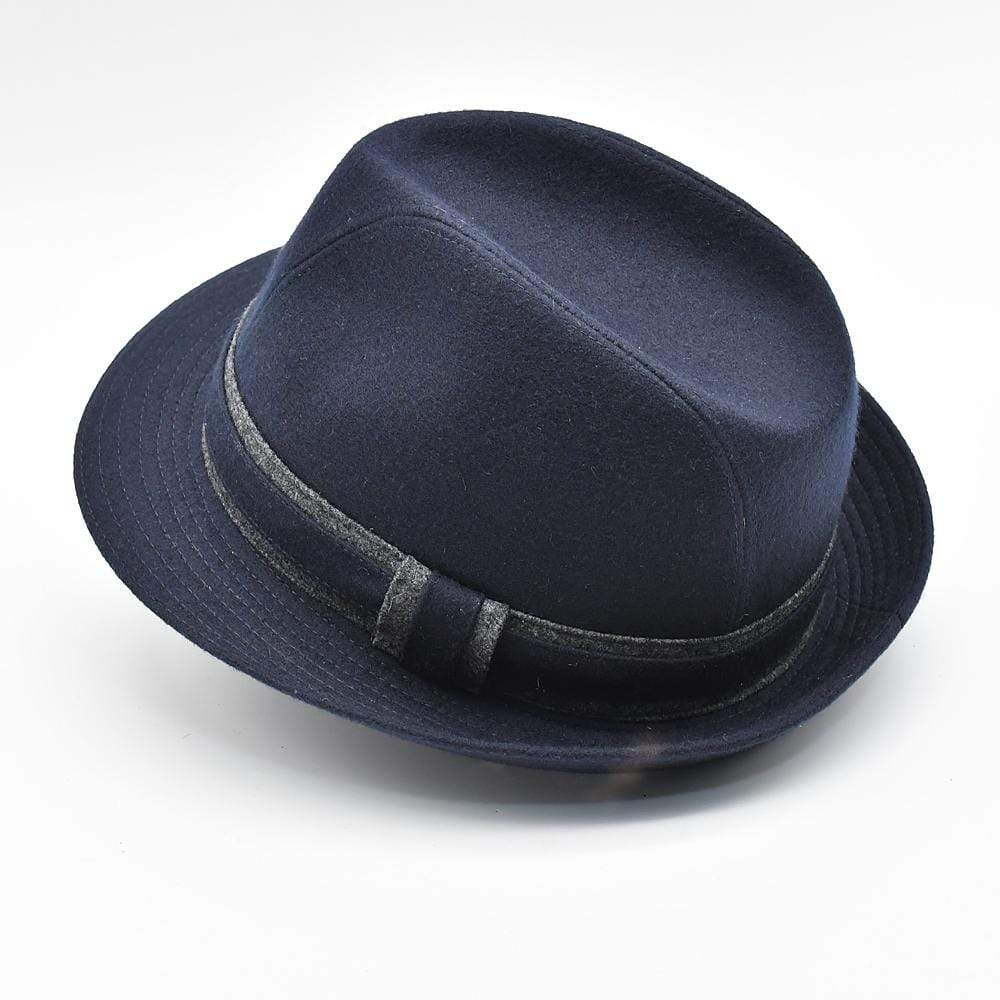 Chapeau Fedora Bleu