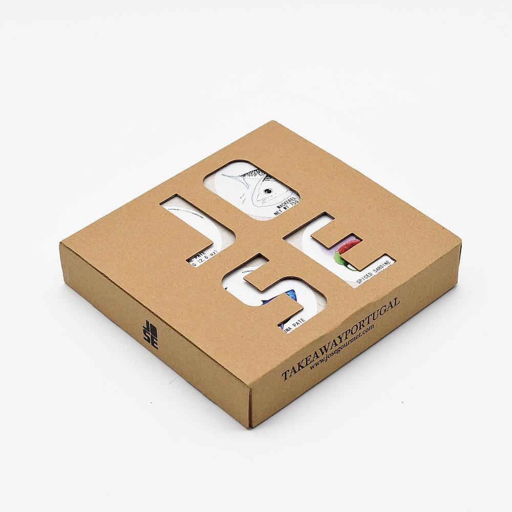 Coffret de 4 petits patés de poisson I Origine Portugal Coffret de 4 patés de poisson