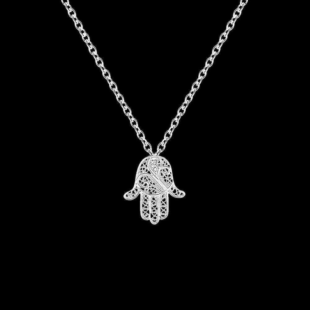 Fatima I Silver necklace