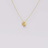 Trevo I Silver filigree necklace