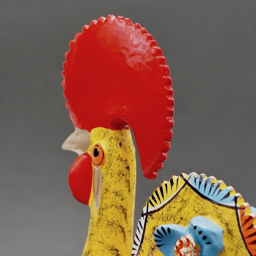 Barcelos Rooster by Prazeres Côta - 25cm - Yellow