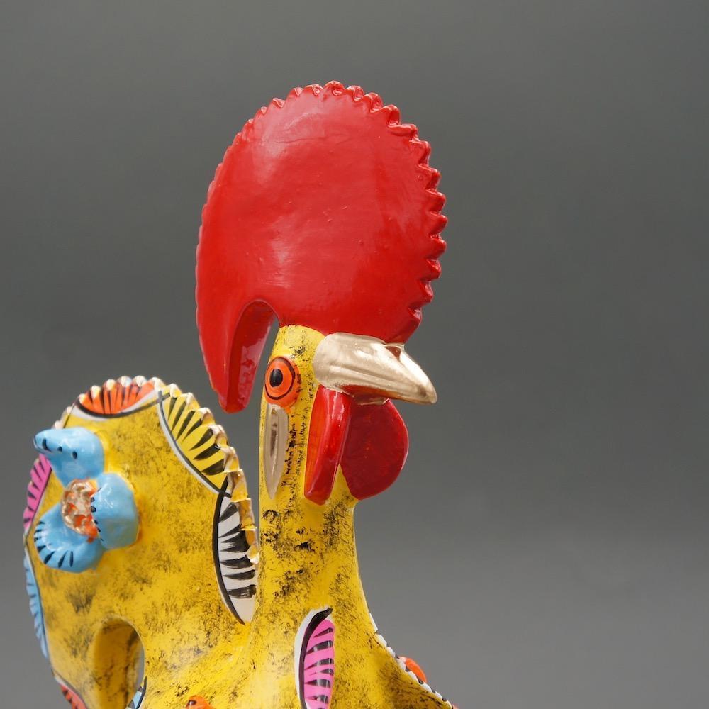 Barcelos Rooster by Prazeres Côta - 25cm - Yellow